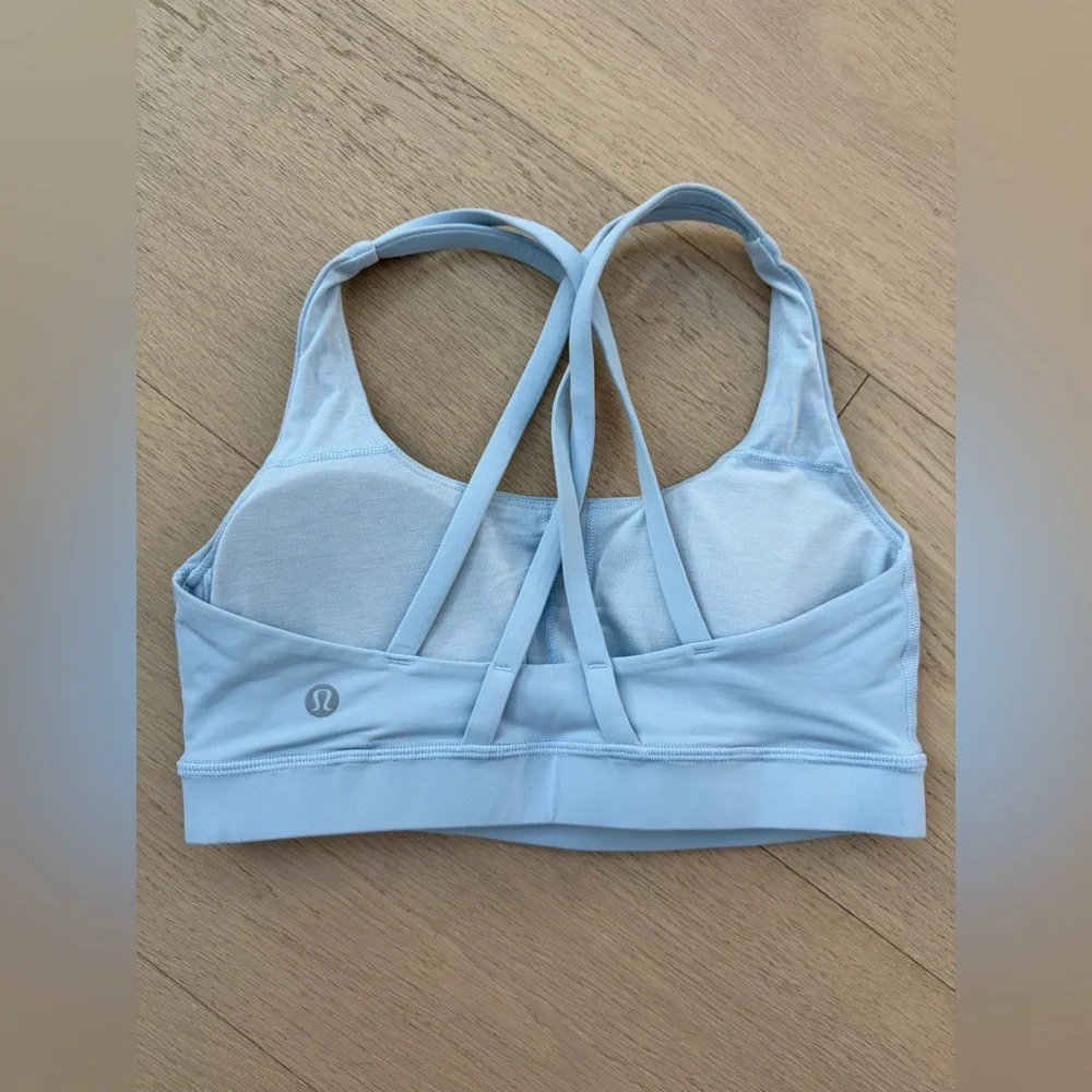 LULULEMON Energy Bra- Sheer Blue (Size 4)